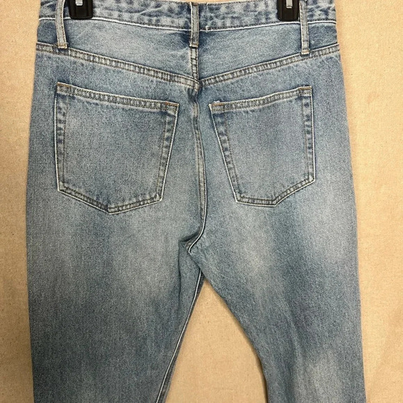 Twelve by OnTwelfth Women's Distressed Blue Jeans Size 29 High Rise - Picture 7 of 12